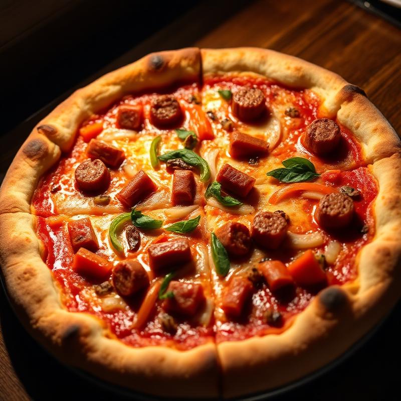 Chicago deep dish pizza